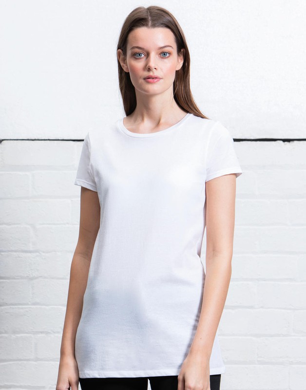 Camiseta larga mujer — Maxport Vestuario Laboral