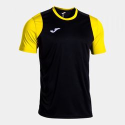 Cancha Short Sleeve T-Shirt Black Yellow