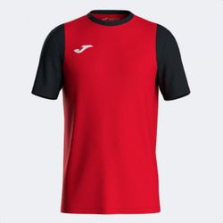 Final Basket Iii Short Sleeve T-Shirt Red Black