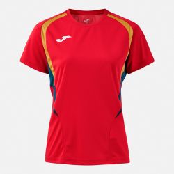 Camiseta Manga Corta Championship 20 Rojo Dark Navy