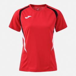 Camiseta Manga Corta Championship 20 Rojo Negro
