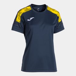 Camiseta Manga Corta Championship Viii Dark Navy Amarillo