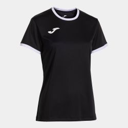 Camiseta Manga Corta Combi Premium Negro Blanco