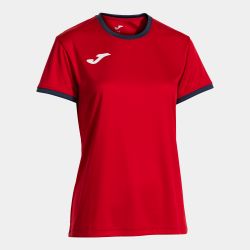 Camiseta Manga Corta Combi Premium Rojo Dark Navy