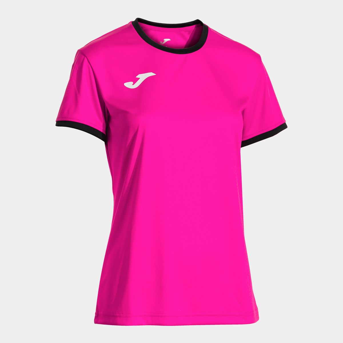 Camiseta Manga Corta Combi Premium Rosa Fluor Negro Rosa Fluor Negro-12 (2XS)