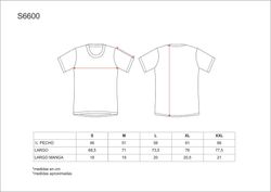 Camiseta manga corta, cuello caja, algodón Rojo