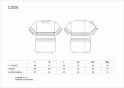 Kurzarm-T-Shirt, Rundhalsausschnitt, kombinierte reflektierende Bänder Navy Orange AV