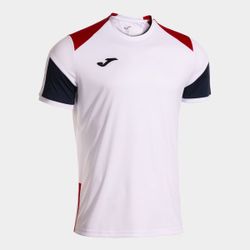 Danubio Short Sleeve T-Shirt White Red