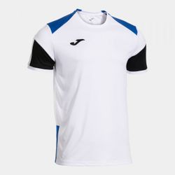 Danubio Short Sleeve T-Shirt White Royal Blue