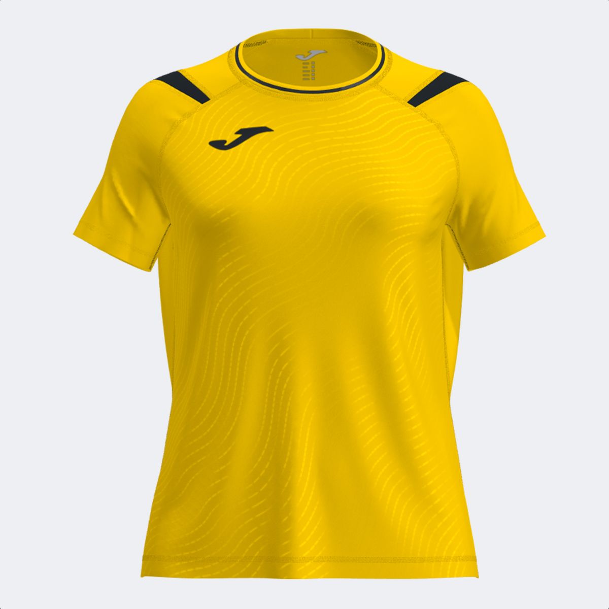 Camiseta Manga Corta Dinamo Ii Amarillo Negro Amarillo Negro-2XL