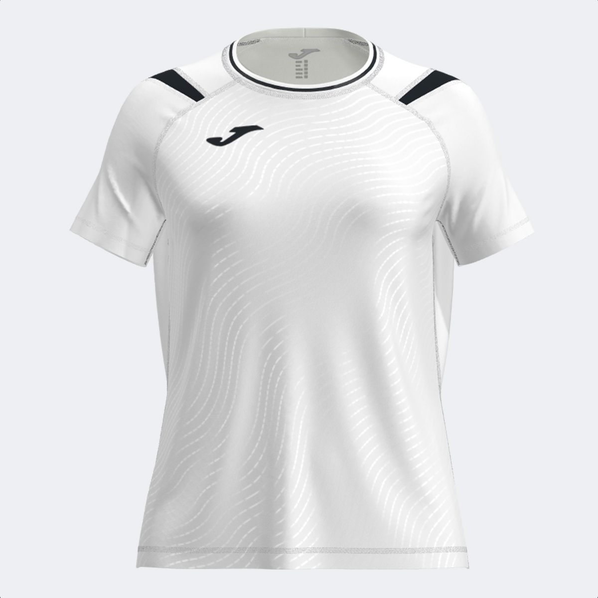 Camiseta Manga Corta Dinamo Ii Blanco Negro