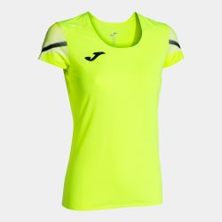 Camiseta Manga Corta Elite Xi Amarillo Fluor Negro