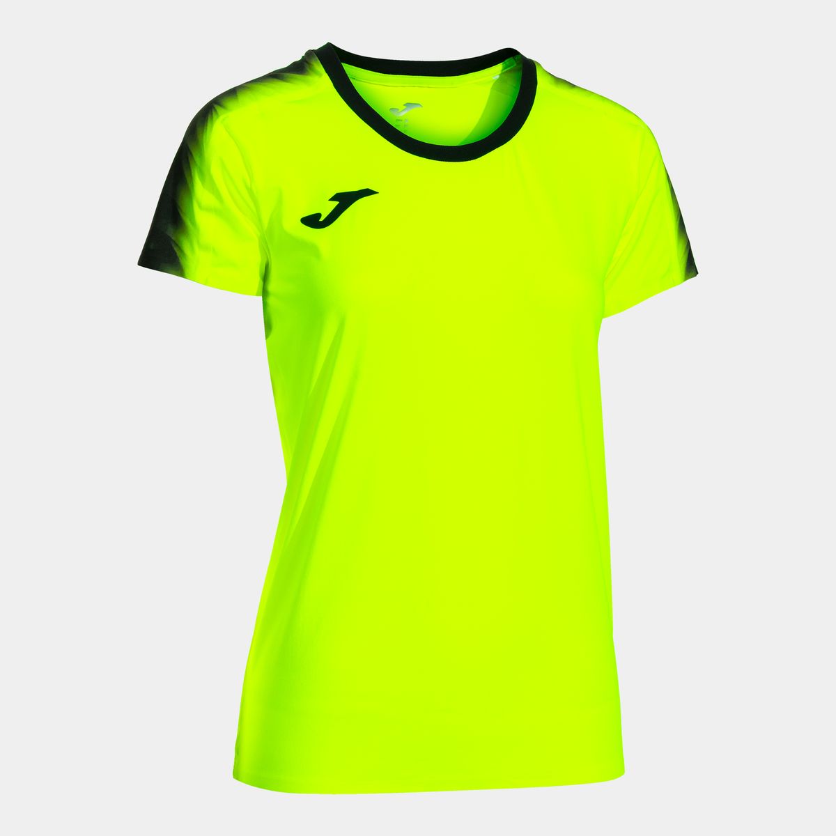 Camiseta Manga Corta Elite Xi Amarillo Fluor Negro Amarillo Fluor Negro-12 (2XS)