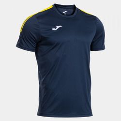 Olimpiada Short Sleeve T-Shirt Navy Yellow