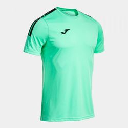 Olimpiada Short Sleeve T-Shirt Green Black