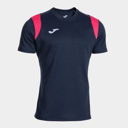 Stimulus Short Sleeve T-Shirt Navy Blue Pink