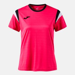 Camiseta Manga Corta Terra Fucsia Negro