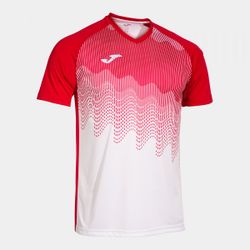 CAMISETA MANGA CORTA TIGER VI BLANCO ROJO