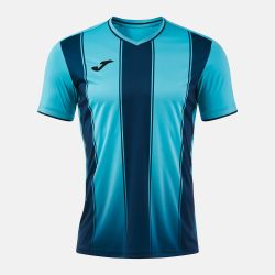 Camiseta Manga Corta Tiger Viii Turquesa Flúor Dark Navy