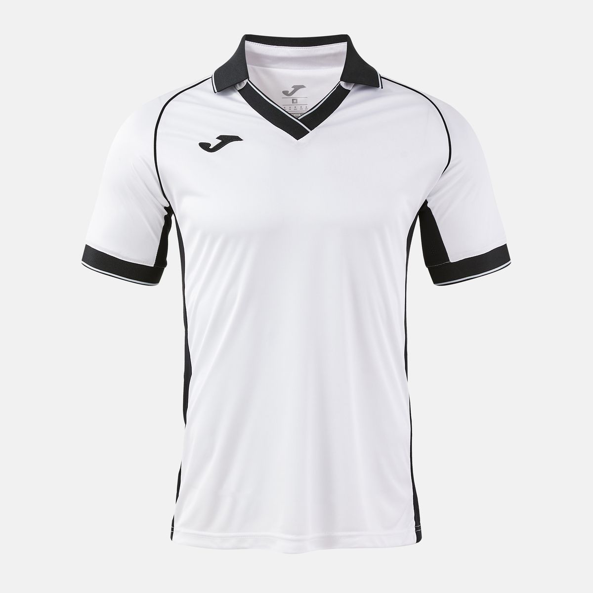 Camiseta Manga Corta Vintage Eco Retro Blanco Negro Blanco Negro-4 (6XS)