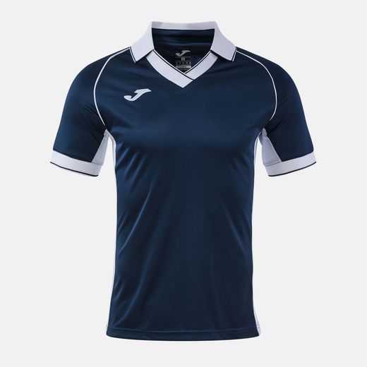 Camiseta Manga Corta Vintage Eco Retro Dark Navy Blanco