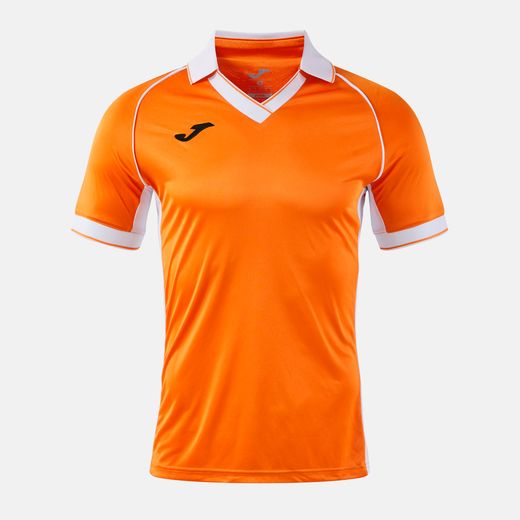 Camiseta Manga Corta Vintage Eco Retro Naranja Blanco