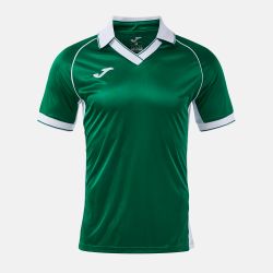 Camiseta Manga Corta Vintage Eco Retro Verde Blanco