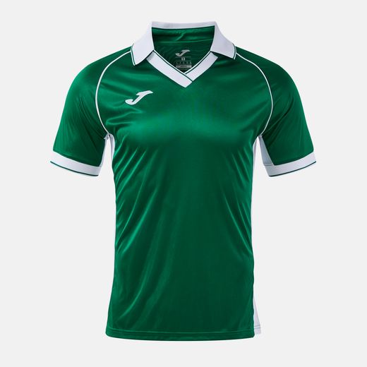 Camiseta Manga Corta Vintage Eco Retro Verde Blanco