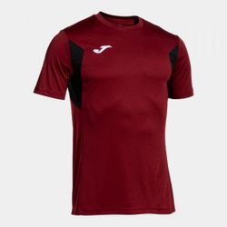 Winner Iii Short Sleeve T-Shirt Burgundy Black