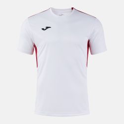 Camiseta Manga Corta Winner Iv Blanco Rojo
