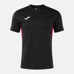 Camiseta Manga Corta Winner Iv Negro Rojo
