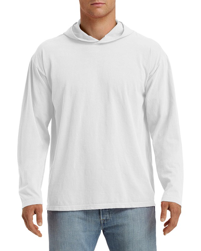 Camiseta manga larga con capucha Heavyweight — Maxport Vestuario Laboral