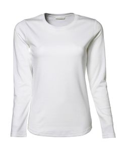 Camiseta orgánica manga larga Interlock mujer