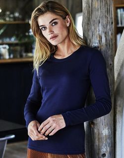 Interlock Damen Langarm Top