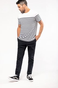 Camiseta marinera algodón orgánico hombre