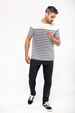 Camiseta marinera algodón orgánico hombre