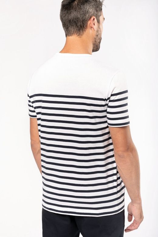 Camiseta marinera algodón orgánico hombre
