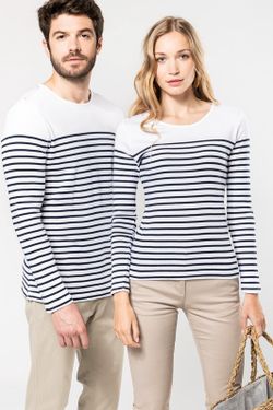 Langärmeliges Matrosen-T-Shirt für Frauen