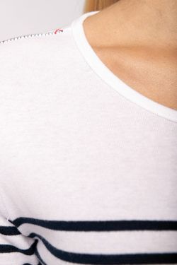 Langärmeliges Matrosen-T-Shirt für Frauen