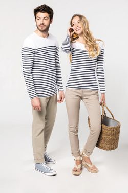Langärmeliges Matrosen-T-Shirt für Frauen