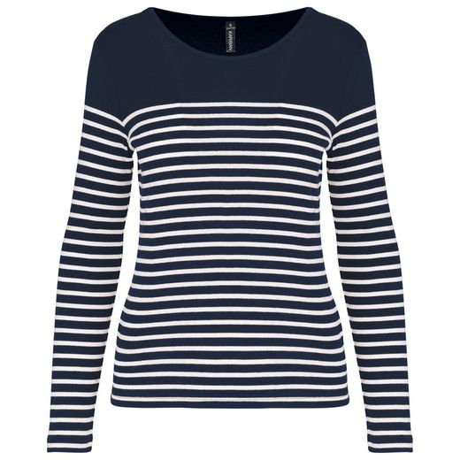 Langärmeliges Matrosen-T-Shirt für Frauen