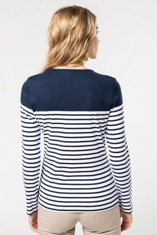 Langärmeliges Matrosen-T-Shirt für Frauen