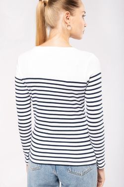 Langärmeliges Matrosen-T-Shirt für Frauen