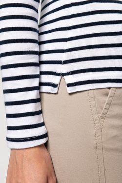 Langärmeliges Matrosen-T-Shirt für Frauen