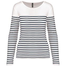 Langärmeliges Matrosen-T-Shirt für Frauen