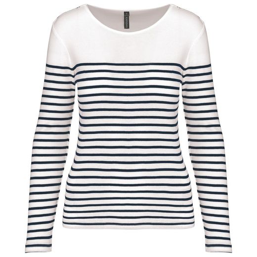 Langärmeliges Matrosen-T-Shirt für Frauen