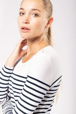 Langärmeliges Matrosen-T-Shirt für Frauen