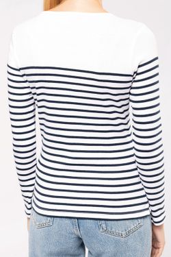 Langärmeliges Matrosen-T-Shirt für Frauen