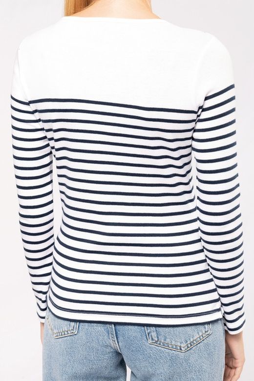 Langärmeliges Matrosen-T-Shirt für Frauen