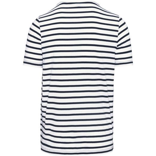 Gestreiftes Matrosen-T-Shirt mit Kurzarmtasche
